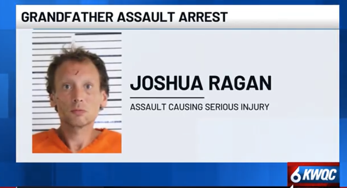 Joshua Ragan mugshot for wasp repellent attack